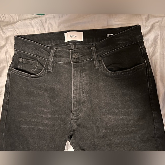 Ovadia New York Skinny Onyx Rise Jeans - Picture 4 of 7